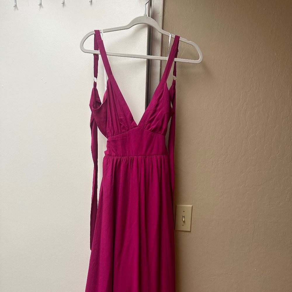 Lulus pink dress XS